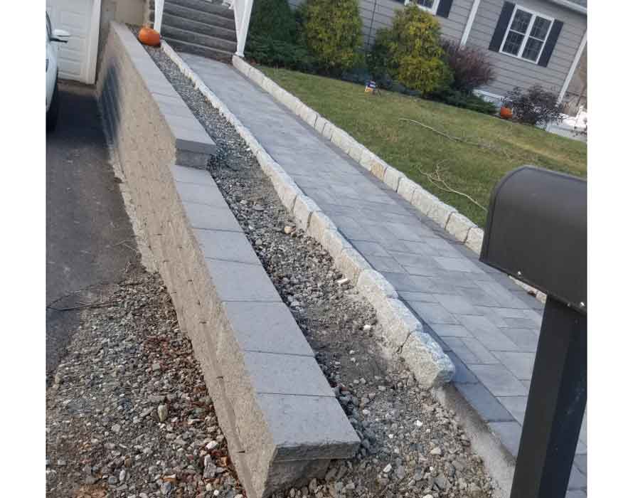 Brick walkways and Patios
