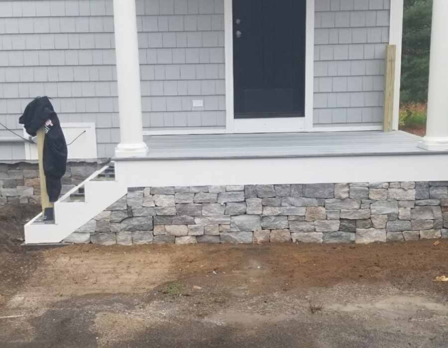 stone walls